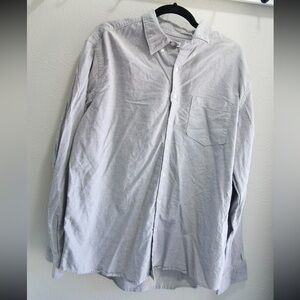 Sonoma Gray Casual Button Down Shirt